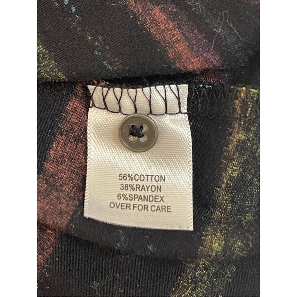 Relativity women’s 2X long sleeve colorful blouse - Picture 5 of 6